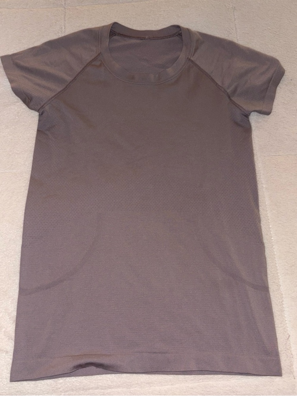 Dusty Lavender Lululemon Short Sleeve Swiftly Tech 2.0 Full Length Tee